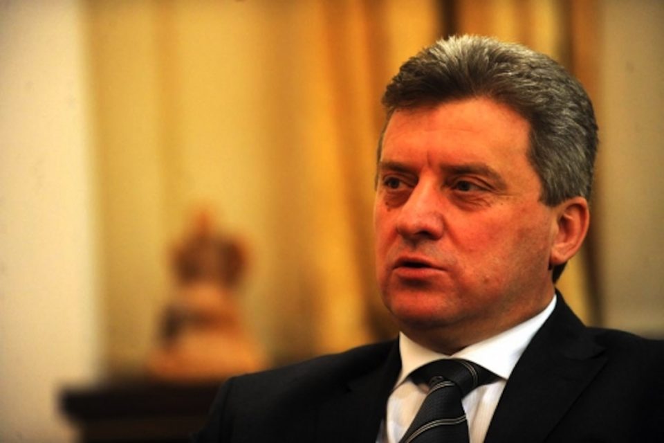 Ivanov says the law on languages threatens to end the unifying effect of the Macedonian language