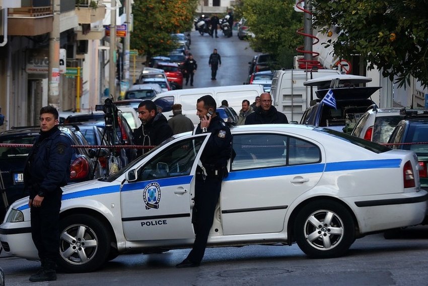 Two injured after explosive device goes off outside church in central Athens