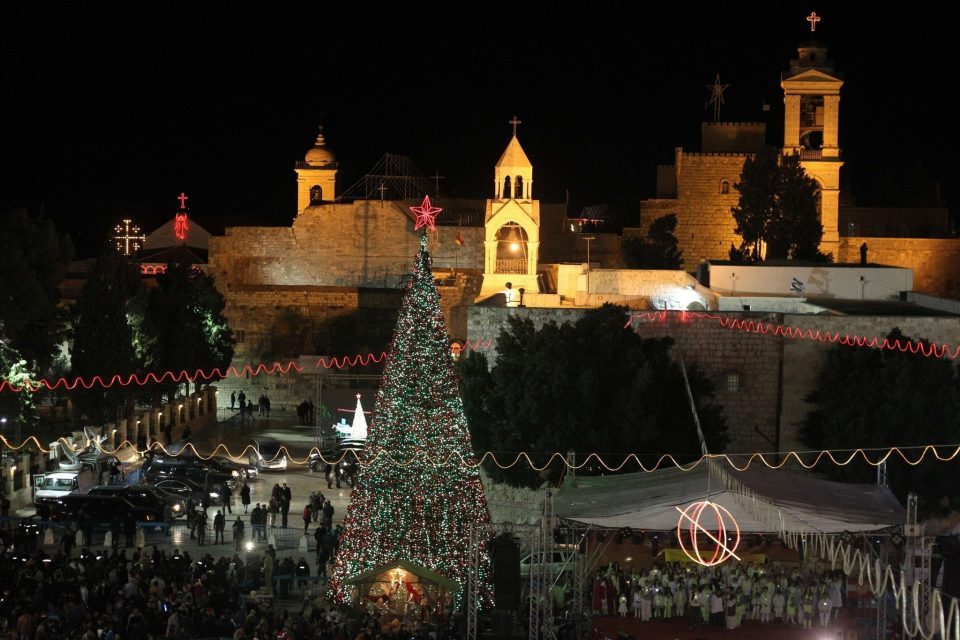 Christmas festivities begin in Bethlehem