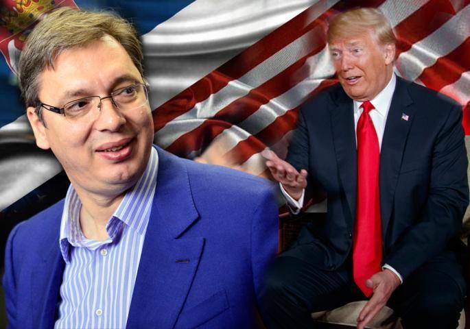 Trump to Vucic: It would be extremely regrettable to miss this unique opportunity for peace