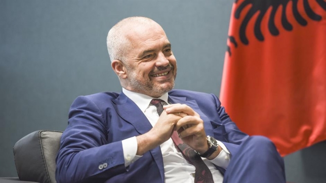 Albanian PM Edi Rama assumes foreign minister position