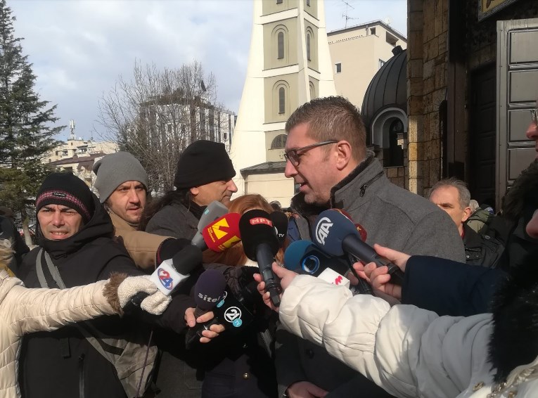 Mickoski expects a big win for VMRO-DPMNE at the coming presidential elections