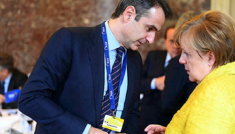 Mitsotakis told Merkel his party will not vote for the Prespa treaty