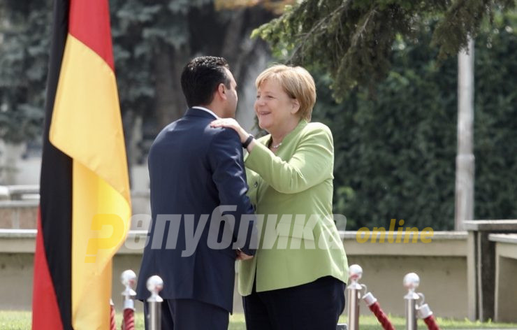 Zaev is waiting for Merkel