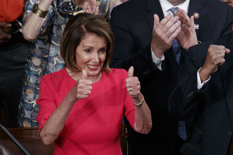 U.S. House elects Democrat Pelosi to be speaker for 2019-2020