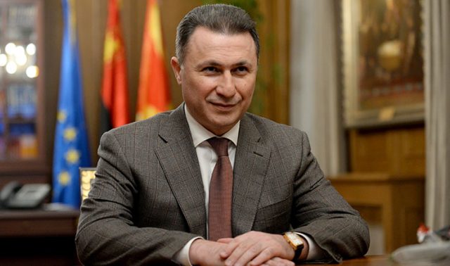 Gruevski received offers from prosecutors – leniency in exchange for his support to rename Macedonia