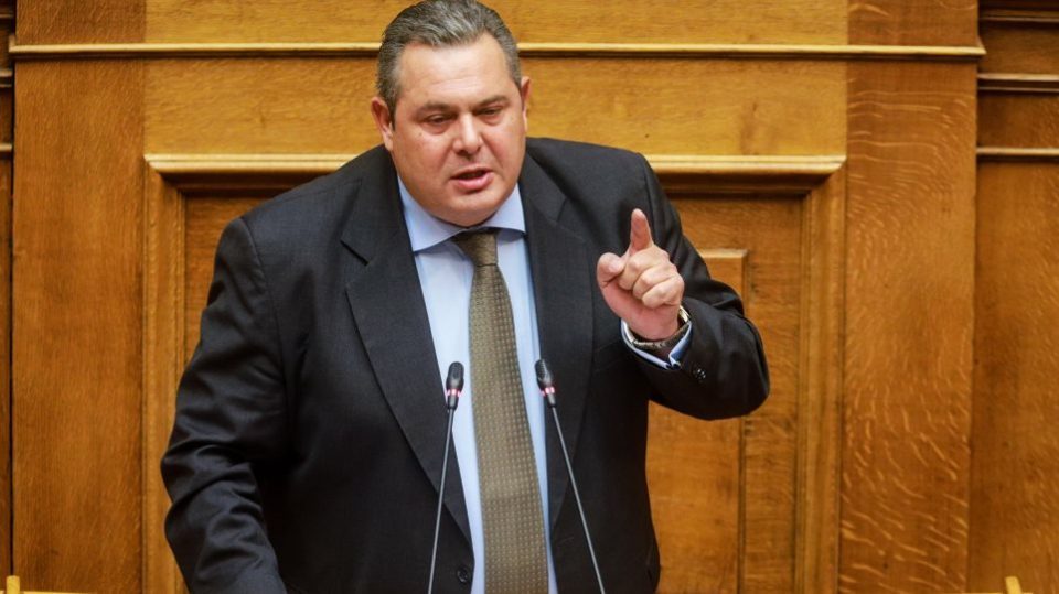 Kammenos urges MPs to vote down ‘crime,’ reacts to Zaev-Soros photo