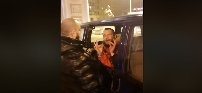 More arrests: rapper Zarko Maslarkovski detained in front of the Parliament
