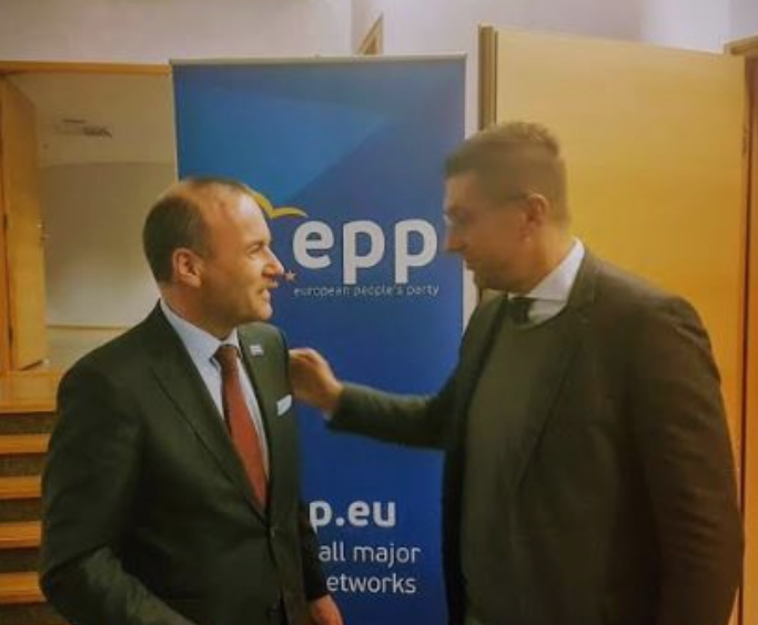 Weber to Mickoski: I look forward to continuing this journey with you, together we can win the European elections