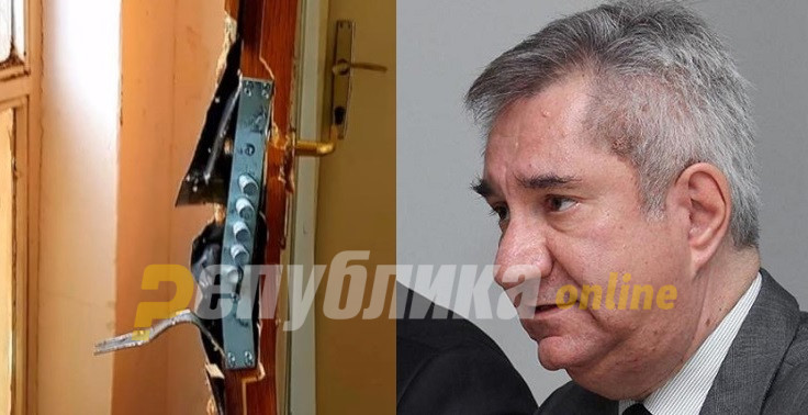 Disturbing images reveal brutal manner in which the police detained opposition member of Parliament Ljupco Dimovski