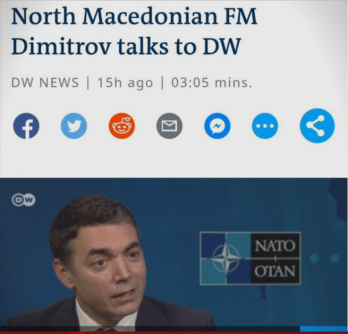 Milososki: Adjective Macedonian cemented like the fence in front of the government building, thanks to North Macedonian Nikola Dimitrov