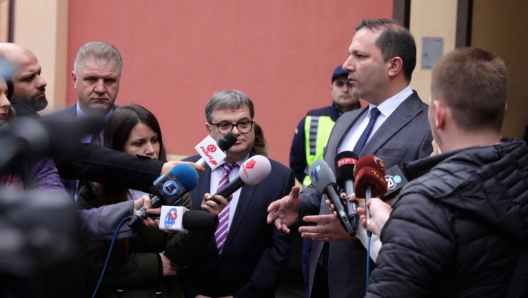 Spasovski confirms arrests of four opposition officials