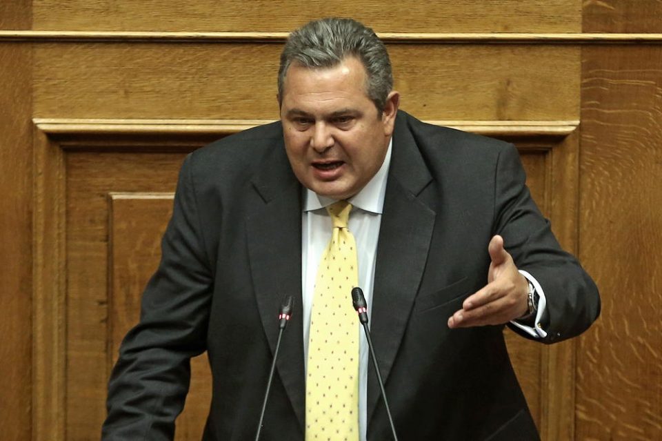 Kammenos threatens Macedonia, says Greek tanks can occupy it in 20 minutes