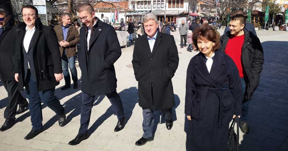 Everyone is looking for hope things return to normal: Siljanovska in Ohrid with Ivanov and Mickoski