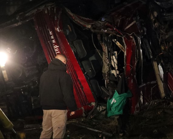 Driver from the bus disaster left Gostivar along with his family