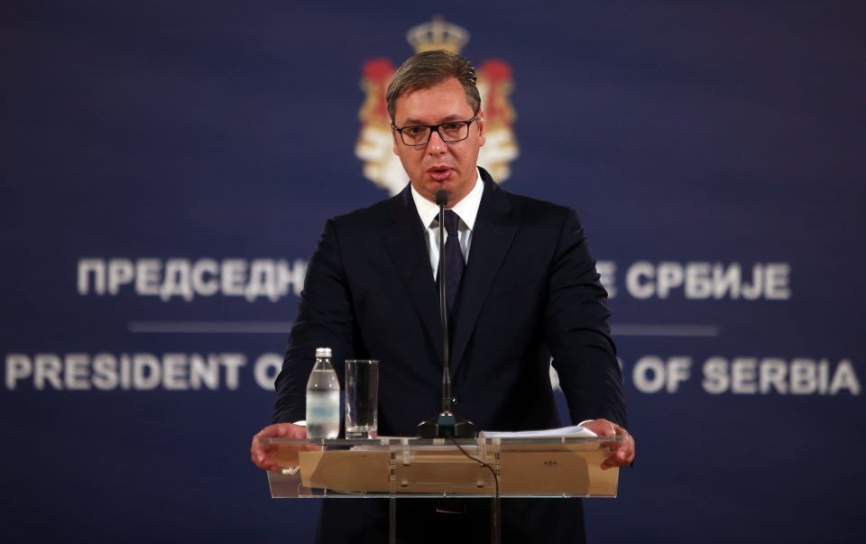 Vucic: I won’t play with referendum, like they did in Macedonia