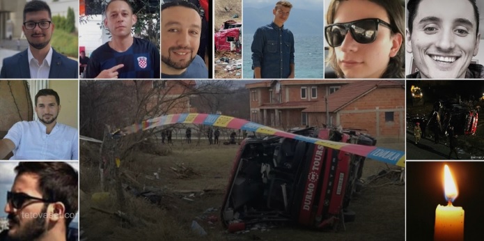 Identities of all 14 victims in Tetovo – Skopje bus crash released