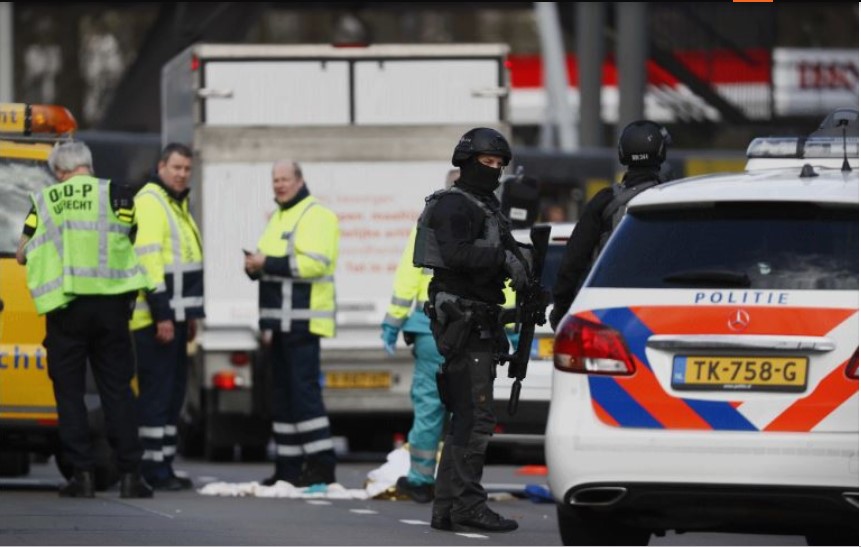 Dutch police detains the Utrecht attacker
