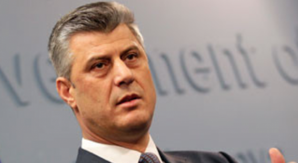 Thaci: Partition in Kosovo can only happen over my dead body