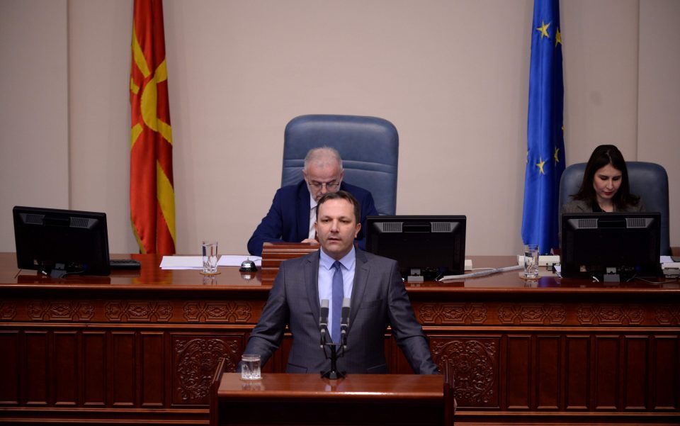 Interior Minister and Zaev loyalist Oliver Spasovski survives vote of no confidence