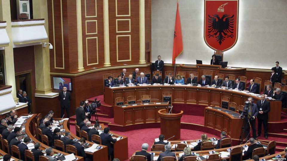 Albania opposition supporters try to storm parliament