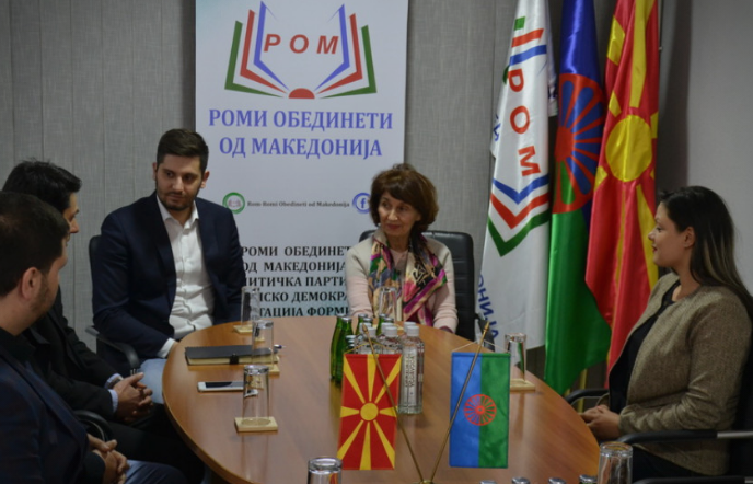 Siljanovska says that as President she will not allow the Government to forget about Roma rights and priorities