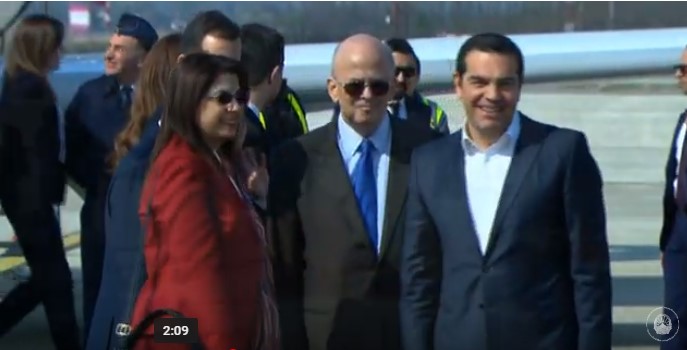 Live: Formal reception of Alexis Tsipras