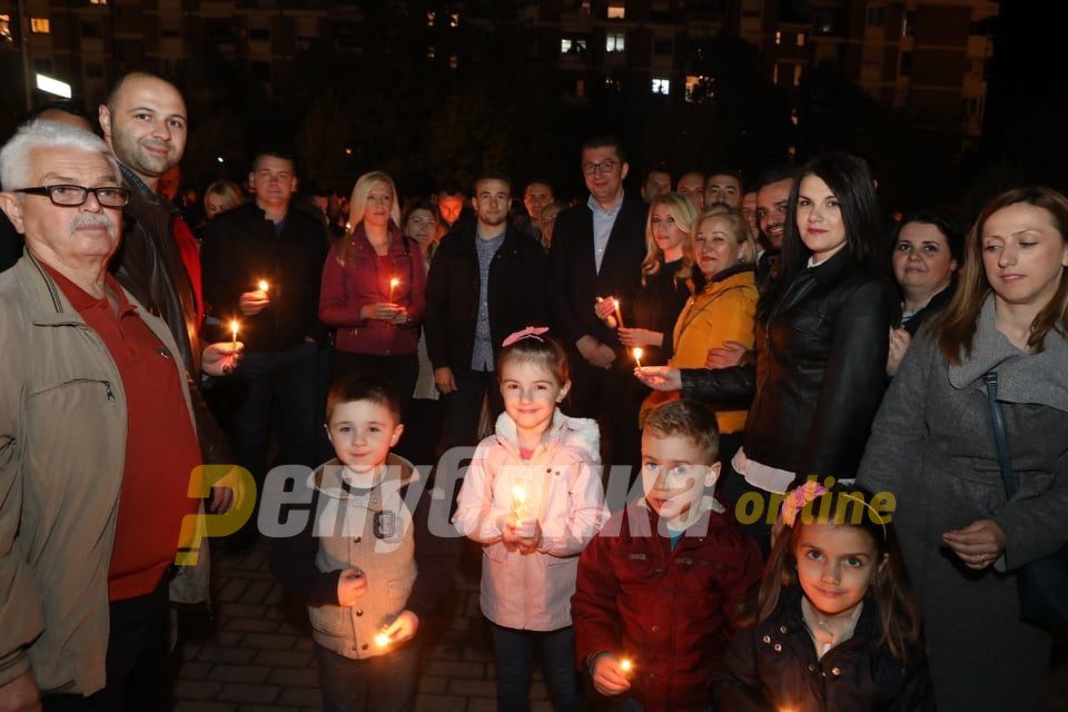 Mickoski, Siljanovska, Pendarovski, joined in the Easter celebrations