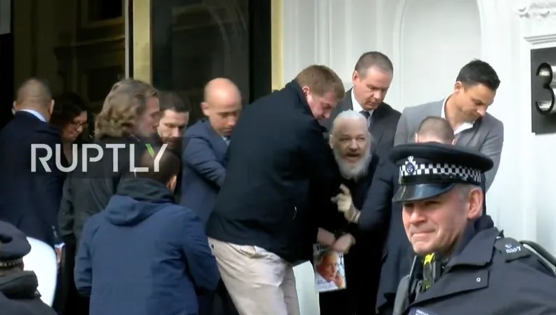 British police arrest WikiLeaks founder Julian Assange