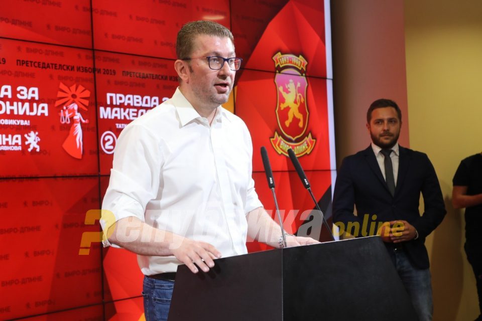 Mickoski: We won, and now we need to finish the job in the second round