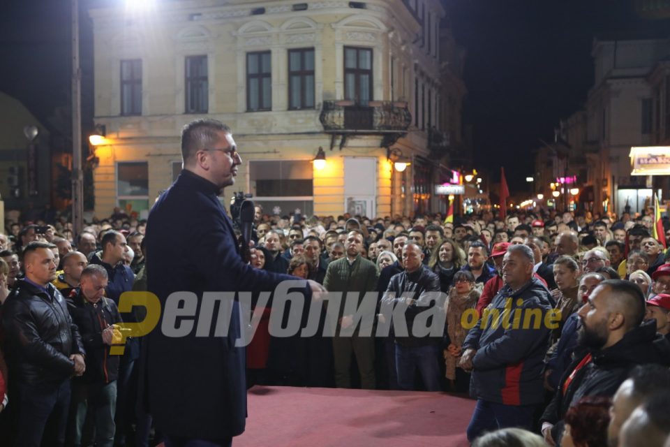 Mickoski: During the Prespa talks, VMRO refused Zaev’s offer of five seats in his Government