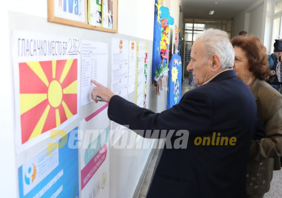 Halfway through, turnout at Macedonian presidential elections reaches 20 percent