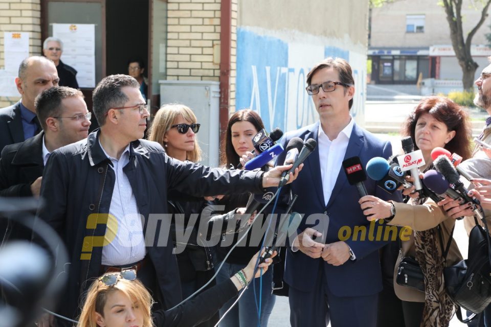 Pendarovski: I expect peaceful election day and high turnout