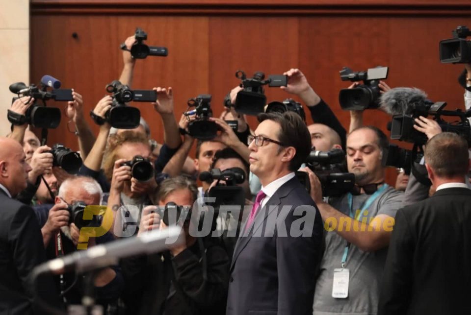 Pendarovski says he will reach out to the opposition VMRO – but refused to invite its leader to his inauguration