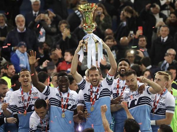 Lazio wins the Italian Cup in Rome