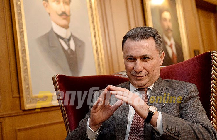 Gruevski: Tsipras never proposed such talks that I have refused