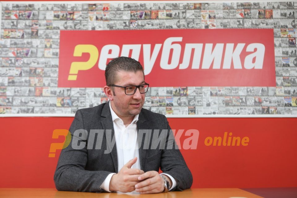 Mickoski calls Zaev out for the failure of his economic policies