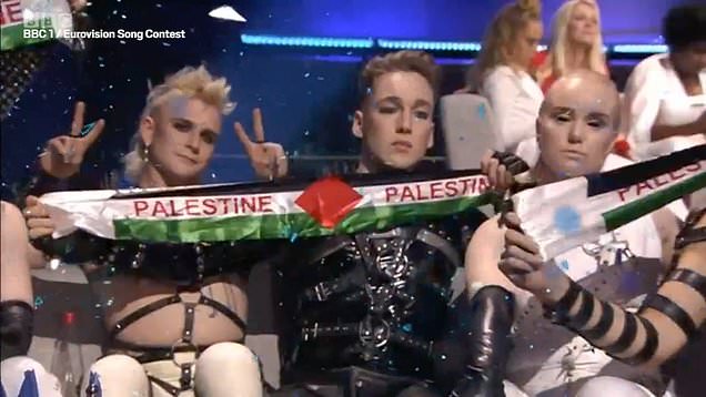 Eurovision 2019: Iceland unveil Palestinian flag in front of Israeli audience