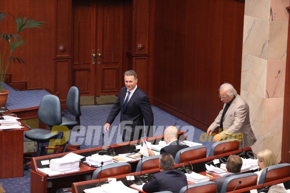 Committee votes to strip Nikola Gruevski of his parliamentary mandate