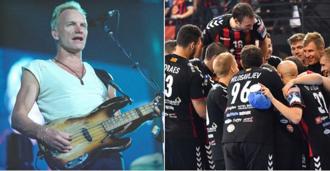 Sting postpones his Skopje concert by a few hours after it clashed with the handball Champions League final