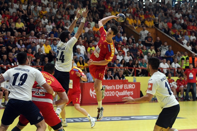 Macedonia beats Greece in emotionally charged game, wins first place in group
