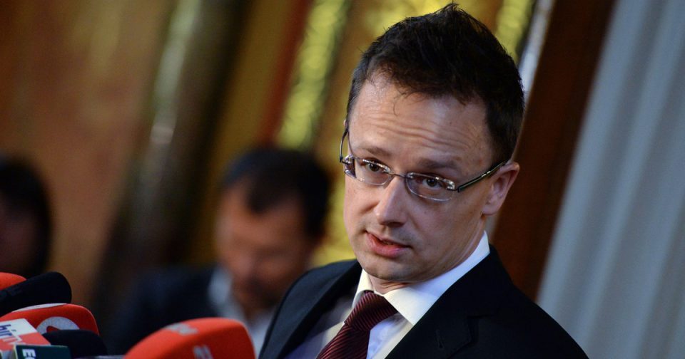 Hungarian Foreign Minister Szijjarto visits Macedonia