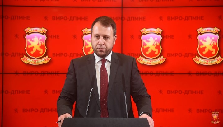 Janushev seeks accountability from Zaev, ministers and advisers for the scandalous disclosing of state secrets