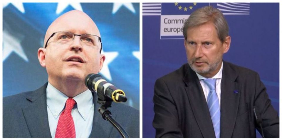 Reeker and Hahn come to Skopje to manage the political crisis caused by the Katica Janeva scandal