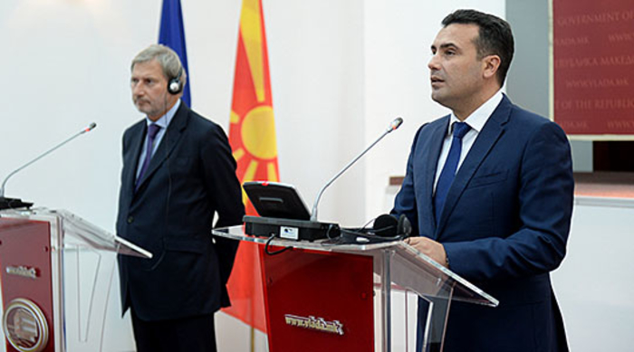 Hahn tells Zaev to tackle corruption as his Government reels from the Katica Janeva scandal