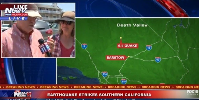6.4 magnitude earthquake shakes Southern California