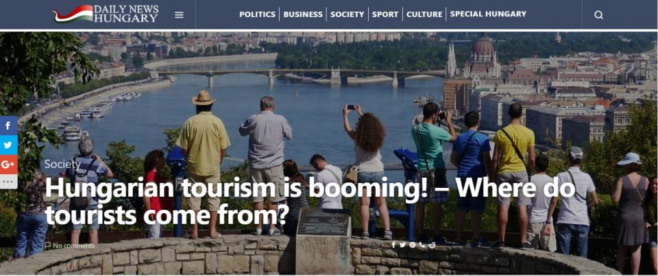 Hungarian tourism is booming! – Where do tourists come from?