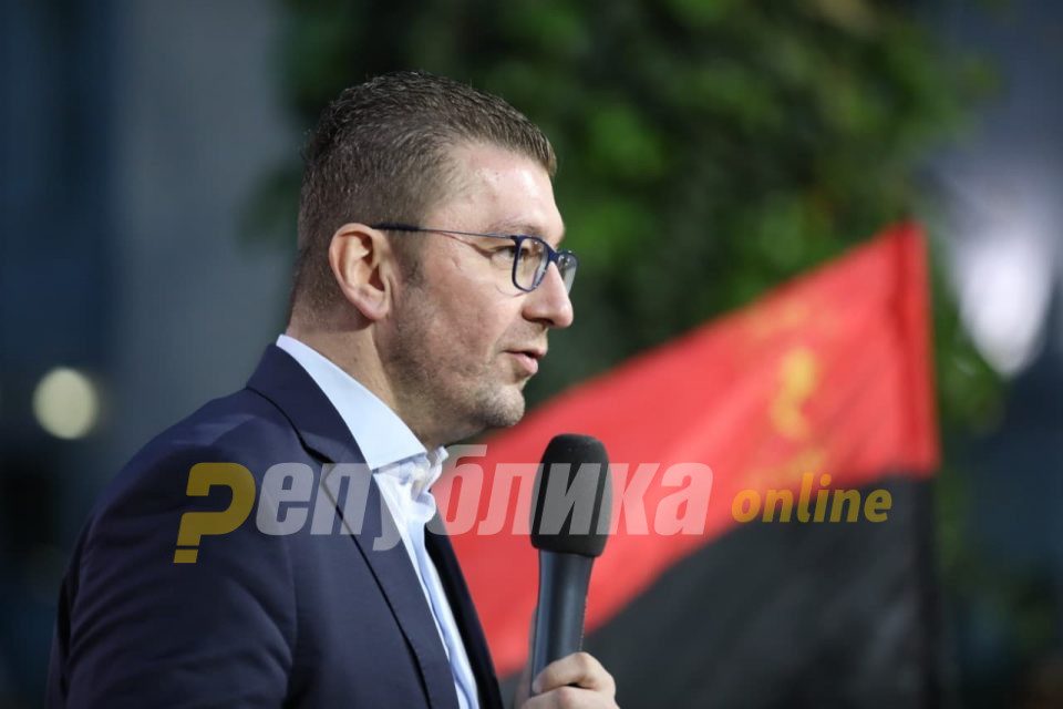 Mickoski says that the Special Prosecutor drama is an attempt by the SDSM party to transfer her powers to another politically compromised prosecutor