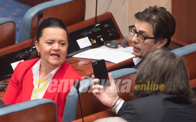 SDSM party official Frosina Remenski questioned over the racketeering scandal