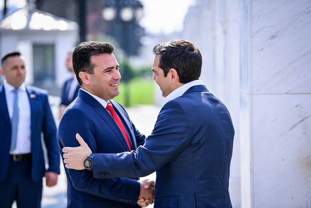 Meeting between Zaev and Tsipras
